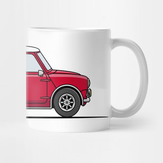 Classic Mini Cooper - Red by JingleSnitch